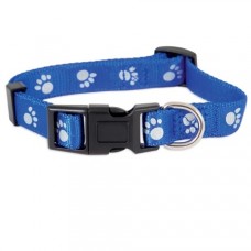 Petmate Adjustable Collar Reflective Blue Medium 